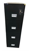4 Drawer Letter File Fireproof Cabinet with keys,