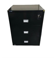 3 Drawer Fireproof  Lateral File Cabinet with keys