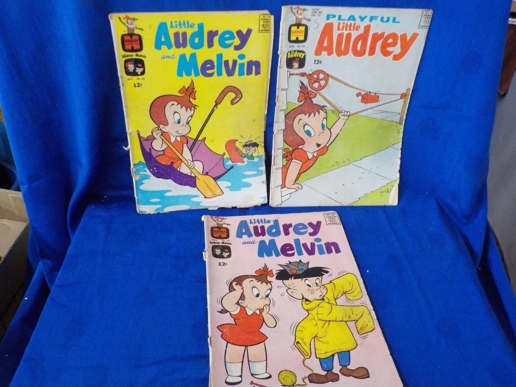 little Audrey & Melvin comic books