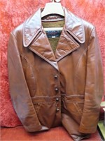 Vintage skalar leather jacket. 38L