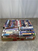 Large lot of VHS tapes, some Disney. Please note,