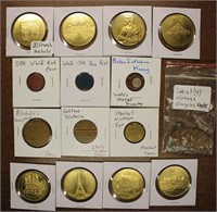 Misc Tokens, Metals, & Coins