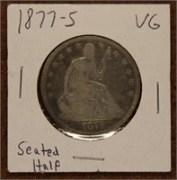 1877-S Seated Liberty Half Dollar