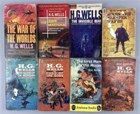 8 Science Fiction Novels by HG Wells