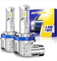 ($49) AUTOONE H11 LED Bulbs, H8/H9/H16