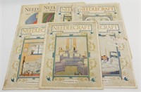 Lot of 9 Vintage 1924-1931 Issues of Needlecraft
