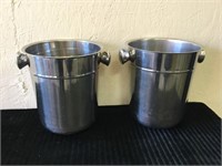 2- Champagne/ Wine Cooler Buckets