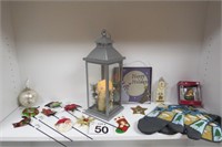 Lg. Christmas Candle - Pot Holders & More