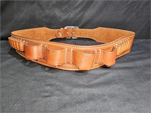 El Paso Saddlery Co. Leather Ammo Belt