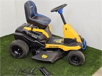 LIKE NEW - CUB CADET CC3OE ELECTRIC RIDING MOWER