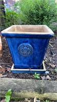 Tuscan Blue Planter