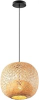 Aeyee Bamboo Pendant Light Fixture 13.7 inches