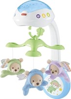 Fisher-Price Baby Crib Toy, 3-in-1 Projection