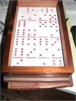Domino set with keepsake box