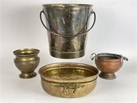 Decorative Metal Pots - Brass, Copper, & More