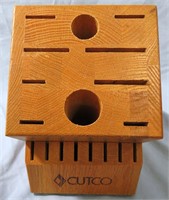 CUTCO HOMEMAKER 18 SLOT COUNTERTOP KNIFE BLOCK