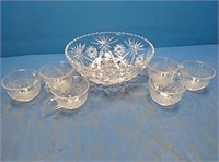 Punch bowl set