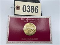 THE FRANKLIN MINT. THE MASTERPIECES OF RAPHAEL FIR