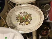 VINTAGE METLOX VERNON WARE PLATTER