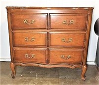 French Provincial Chest with Three Doors