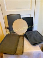Pizza stone and other baking pans