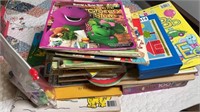 CHILDRENS BOOKS, PUZZLES & COLORING BOOKS