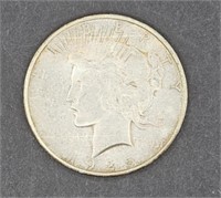 1925-P Peace Silver Dollar