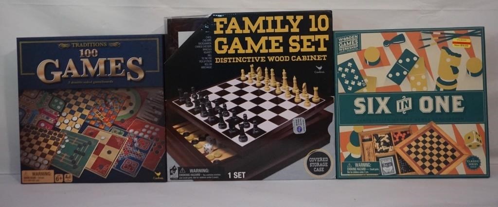 Wood Board Games