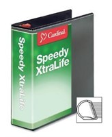 Cardinal Speedy XtraLife Slant-D Ring Binder x6