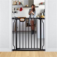 Baby Safety Gate for Stairs 29-33 Inch Wide,