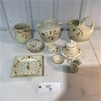 Hall Autum Leaf Miscellaneous China Pieces