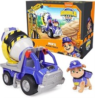 Rubble & Crew, Mixâ€™s Cement Mixer Toy Truck with