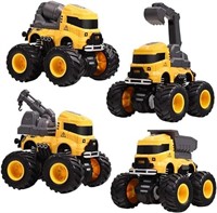(P) Construction Trucks Inertia Car Toys - Carrier