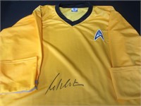 William Shatner Signed Star Trek Shirt PSA