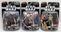 (3) 2006 Star Wars ROTS Episode III Collection