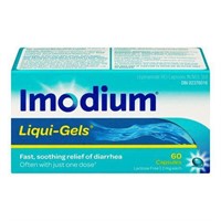 NEW | Lot Of 2 Imodium Liquid Gels 60 Capsules