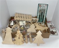 Wood craft items, other craft items