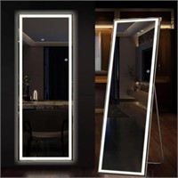 Vlsrka Full Length Mirror with Lights LED Mirror 6