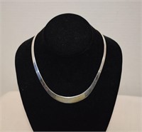 Sterling Silver Choker/Collar Necklace