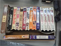 Western VHS Movies Lot of 16