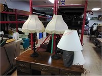 3- table lamps