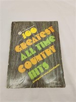 Country Hits Sheet Music Book