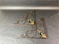 Decorative Scroll Shelf Brackets