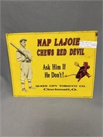Vintage NAP JAJOIE Tobacco Sign