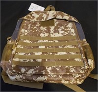 18" Digital Tan Camo Backpack