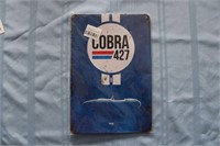 "Cobra 427 1968" Retro Tin Sign