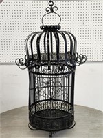 Wrought Iron Folk Style Bird Cage