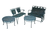 Assembled Wrought Iron Patio Grouping