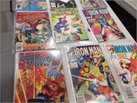 12) assorted vintage comic books