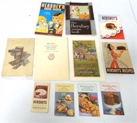 Lot of 11,Assorted Hershey Cookbooks